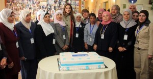 Her Majesty Queen Rania Al Abdullah paid a visit to the SOS Children's Village Amman, where she celebrated mother's day with children and their caregivers in the village.