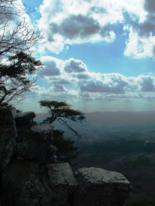 Facing south Just before Pulpit Rock 02-28-06 (3)