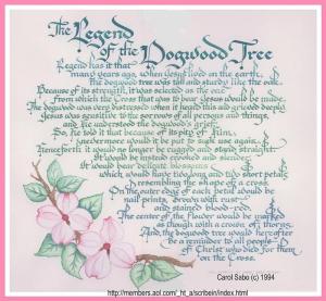 Dogwood legend
